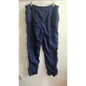 Christian Dior Blue Vintage Mens Track Pants Nylon Size M
